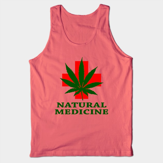 NATURAL MEDICINE Tank Top by redhornet